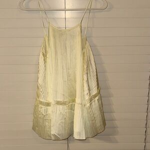 Lewit Cream Pleated Blouse